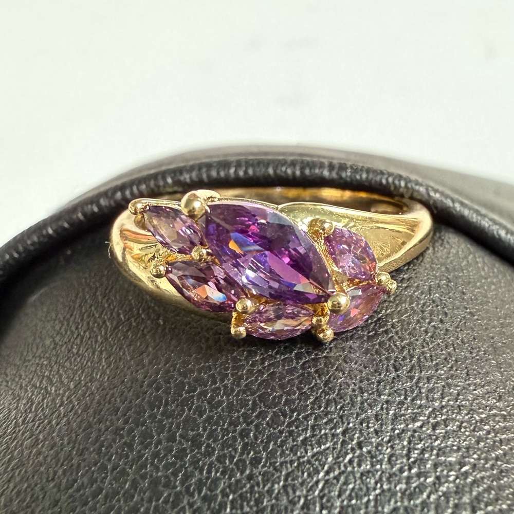 18k GP 5.5 Ring